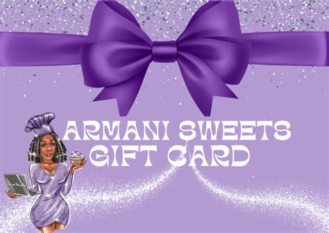 armani sweets.